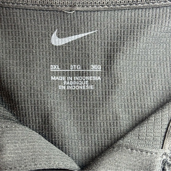 Nike NBA Polo Men’s 3XL Black Dry Fit Short Sleeve New‎ - Picture 5 of 12